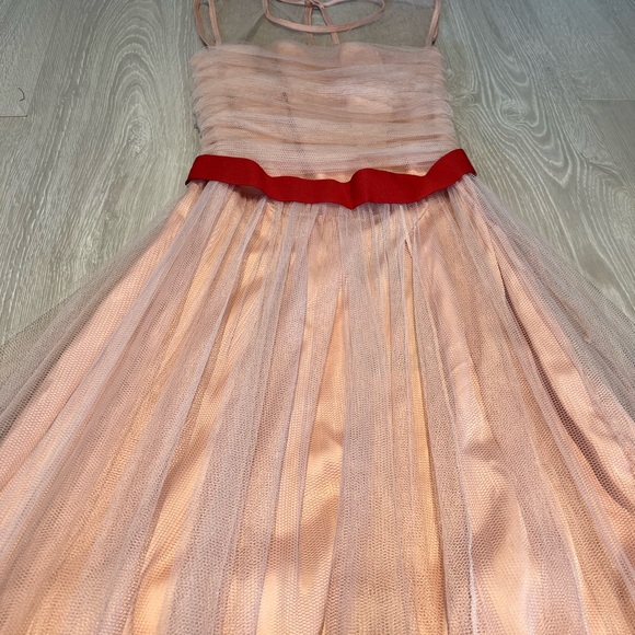 Pinko - Tulle Tiered Full Length Dress Gown - Picture 3 of 4